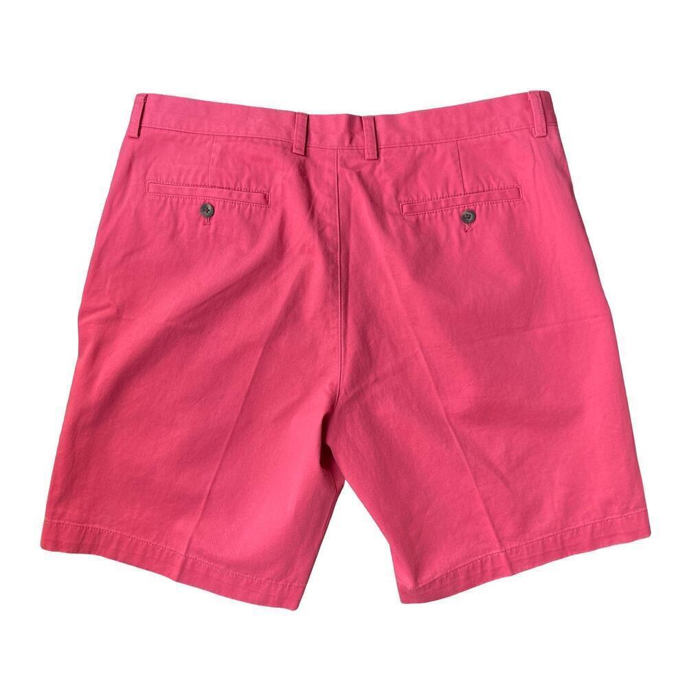 Amazon Essentials Men’s Slim Fit 9" Chino Shorts Washed Red NWT - Size 38 - Picture 3 of 13